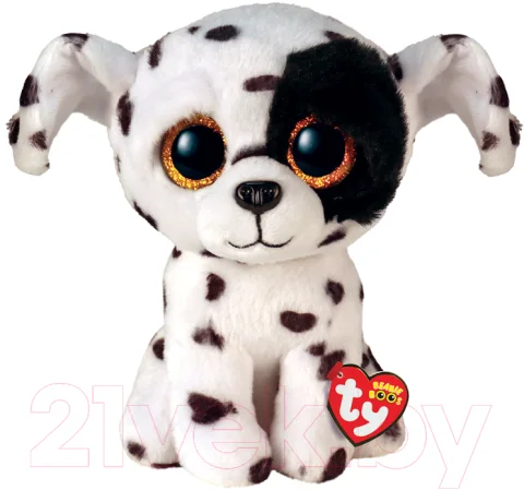 Мягкая игрушка TY Beanie Boo's. Щенок Luther / 36389