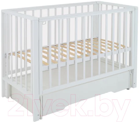 Детская кроватка Rant Bergen / 770 (Cloud White)