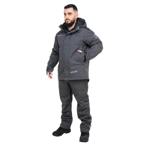 Костюм для охоты и рыбалки Helios Berg Pro 15/15К / T-KBP-2XL-54/182-GR (р.2XL, графит)