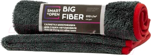 Салфетка для автомобиля Smart Open Big Fiber / 160301