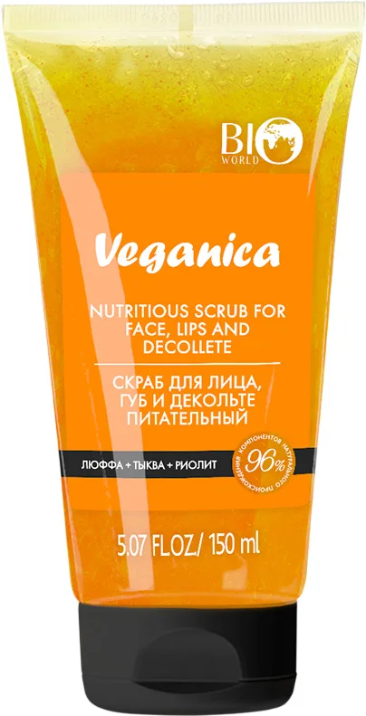Скраб для лица Bio World Питательный для лица, губ и декольте (150МЛ)