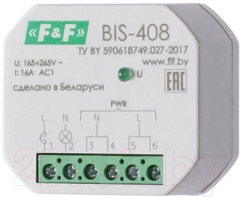 Реле импульсное Евроавтоматика BIS-408 / EA01.005.008