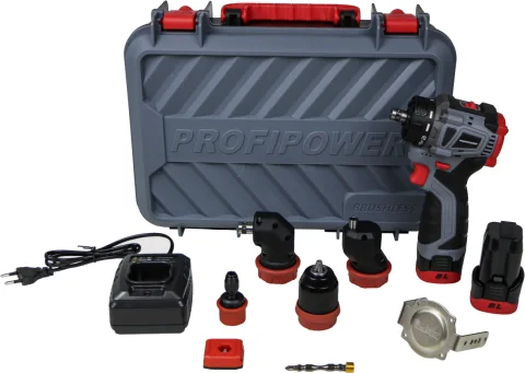 Аккумуляторная дрель-шуруповерт Profipower BL-161C / E0249