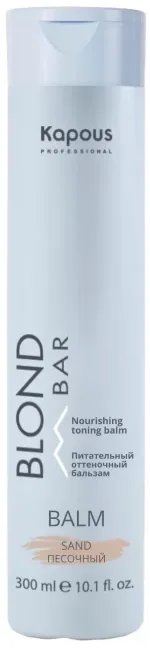 Оттеночный бальзам для волос Kapous Blond Bar Питательный Песочный (300мл)