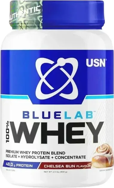 Протеин USN Blue Lab Whey (908г, булочка челси)