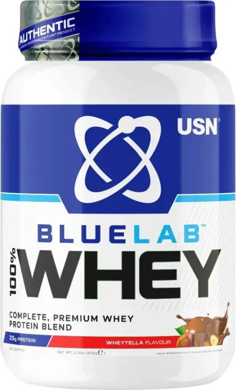 Протеин USN Blue Lab Whey (908г, арахисовая паста)