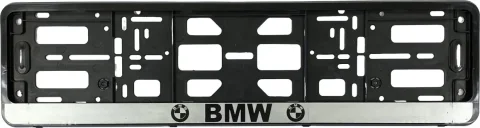 Рамка для номерного знака АЕР BMW РК-01 01 07-(1.2) (черный)
