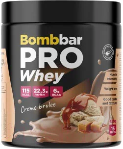 Протеин Bombbar Крем-брюле (450г)