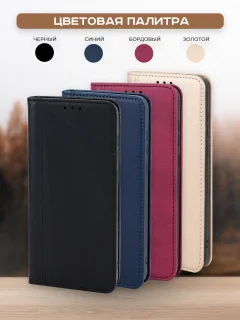 Чехол-книжка Case Book для Honor X8b (черный) — фото 8