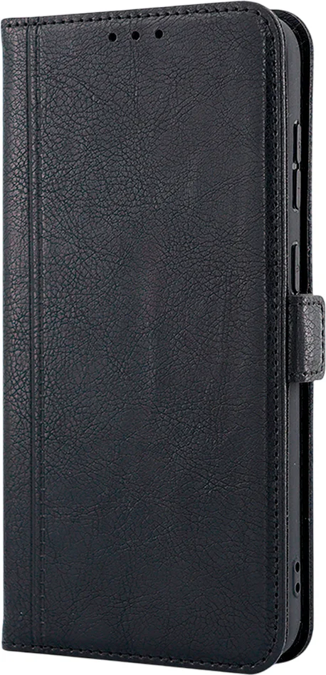 Чехол-книжка Case Book для Redmi 12 4G с магнитной застежкой (черный)