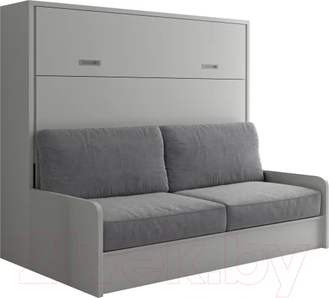 Кровать-трансформер Макс Стайл Bora 36мм 140x200 Sofa (пепел 621РЕ)
