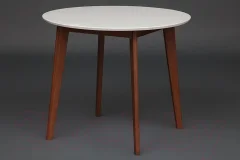 Обеденный стол Tetchair Bosco (белый/коричневый) — фото 4