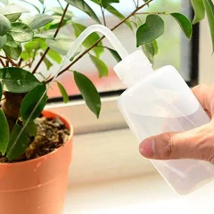Лейка комнатная BOTANICA Бутылка для полива (500мл, розовый) — фото 4