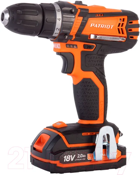 Аккумуляторная дрель-шуруповерт PATRIOT BR 181UES