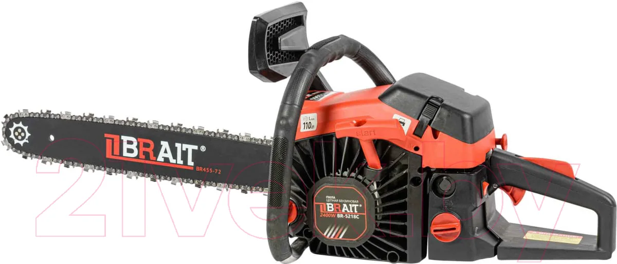 Бензопила цепная Brait BR 52-18C