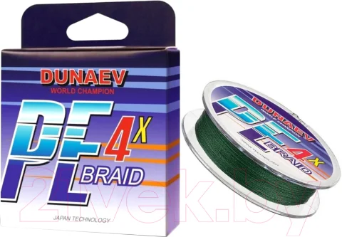 Леска плетеная Dunaev Braid PE X8 DVF100