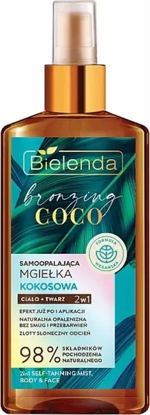Спрей-автозагар Bielenda Bronzing Coco Для лица и тела 2в1 (150мл) — фото 5