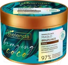 Масло-автозагар Bielenda Bronzing Coco Увлажняющее (200мл) — фото 1