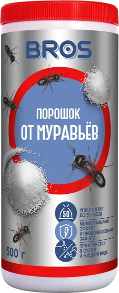 Порошок от насекомых Bros Против муравьев (500г) — фото 1