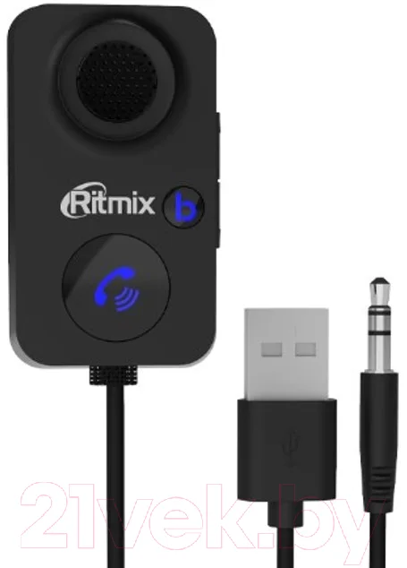 Bluetooth адаптер для автомобиля Ritmix BTR-100