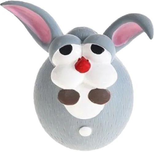 Игрушка для собак Homepet Bubble Заяц с пищалкой латекс / 72521