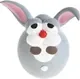 Игрушка для собак Homepet Bubble Заяц с пищалкой латекс / 72521 — фото 2