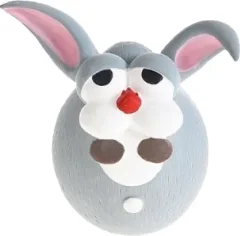 Игрушка для собак Homepet Bubble Заяц с пищалкой латекс / 72521 — фото 3