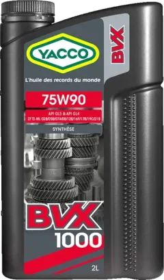 Трансмиссионное масло Yacco BVX 1000 75W90 (2л) — фото 3