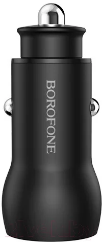 Зарядное устройство автомобильное Borofone BZ9 2USB (черный) — фото 1