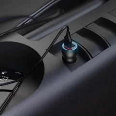 Зарядное устройство автомобильное Borofone BZ9 2USB (черный) — фото 2