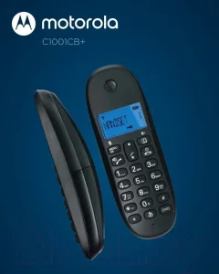 Беспроводной телефон Motorola C1001CB+ (черный) — фото 3