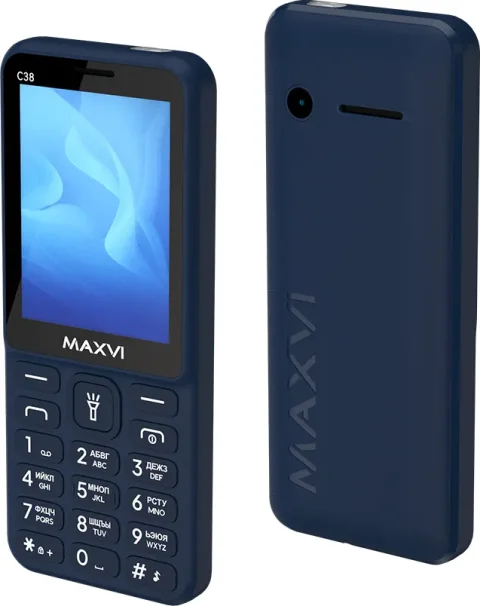 Мобильный телефон Maxvi C38 (синий)