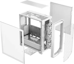 Корпус для компьютера PCCooler C3D510 WH ARGB C3D510-WHP3-GL (белый, без БП) — фото 6