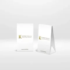Крестик из комбинированного золота Кристалл C402000226773 (с бриллиантами) — фото 2