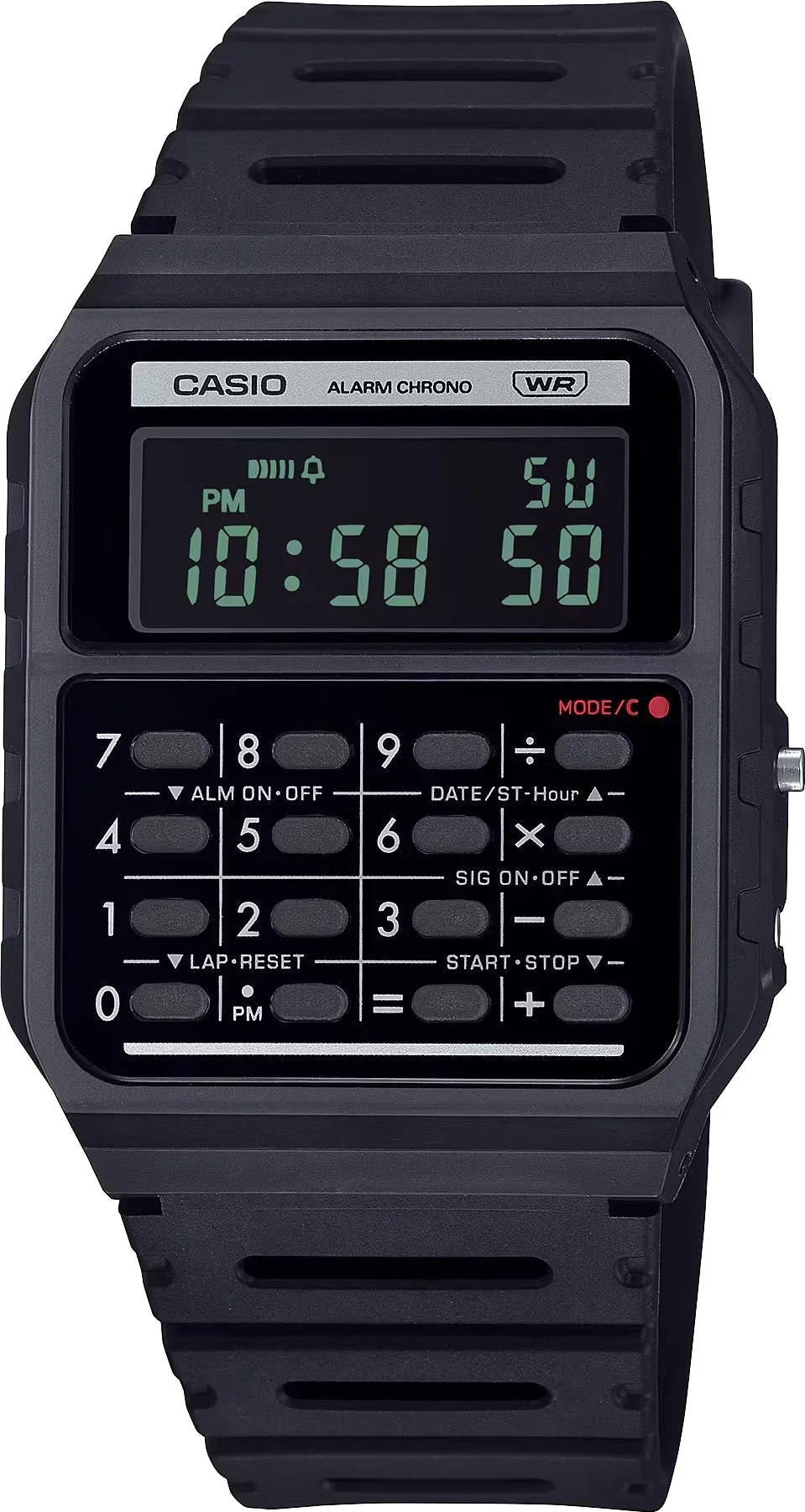 Часы наручные унисекс Casio CA-53WB-1B