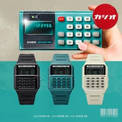 Часы наручные унисекс Casio CA-53WB-1B — фото 6