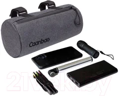 Сумка велосипедная Caanbag Тубус CAAN-TR-25DG (темно-серый) — фото 3