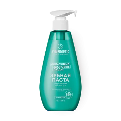 Зубная паста Synergetic Calcium Pro Укрепляющая (240г)