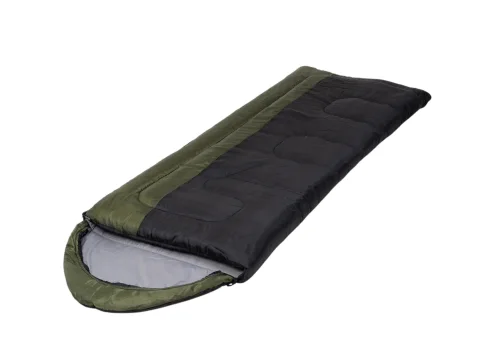 Спальный мешок BalMAX Аляска Camping Plus Series до -5°C L левый (хаки)