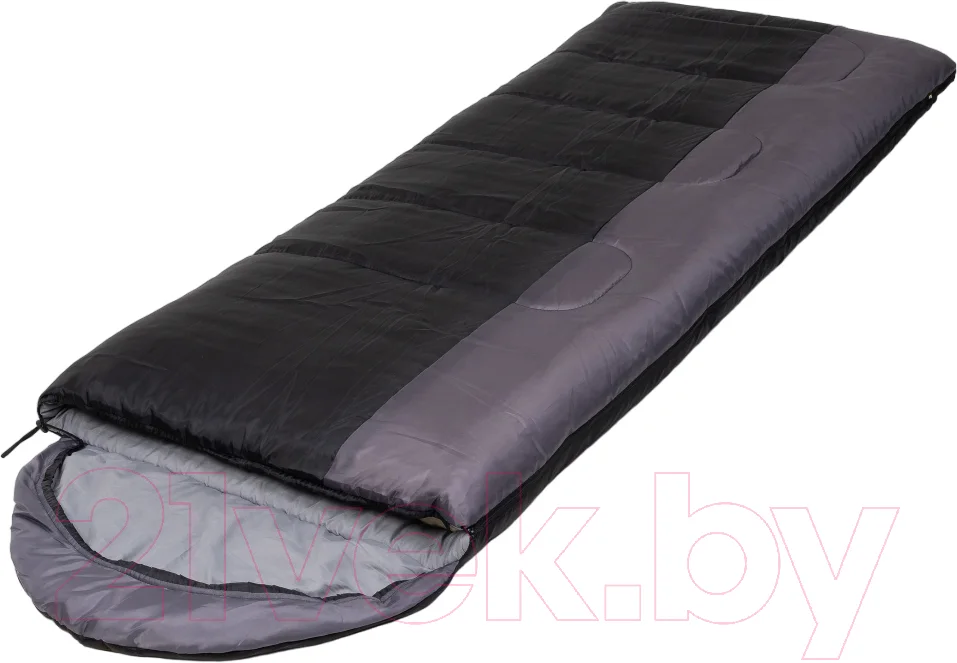 Спальный мешок BalMAX Аляска Camping Plus Series до -5°C L левый (серый)