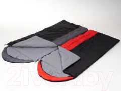 Спальный мешок BalMAX Аляска Camping Plus Series до -5°C L левый (серый) — фото 3