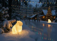 Садовая фигура-светильник БЕРКАНО Capi / 210_138_03_106 (Snow White Light) — фото 2