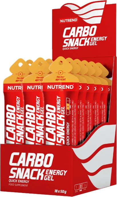Энергетический гель Nutrend Carbosnack (3x50г, абрикос)