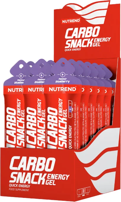 Энергетический гель Nutrend Carbosnack (3x50г, черника)