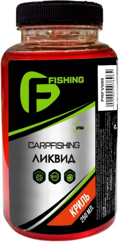 Ароматизатор рыболовный F-Fishing Ликвид Carp PRFV088 (250мл, криль) — фото 1