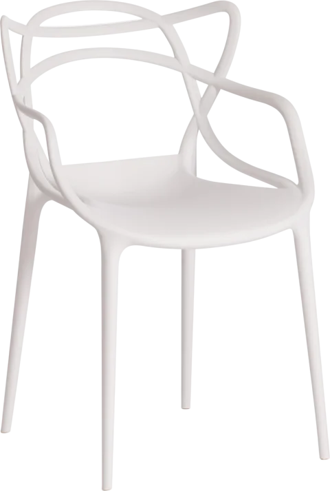 Стул пластиковый Tetchair Cat Chair 028 (пластик/белый)