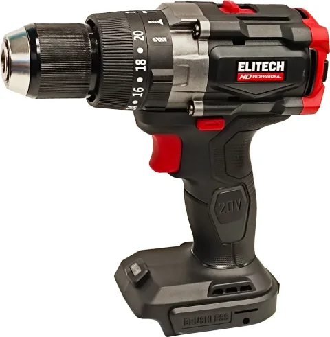 Аккумуляторная дрель-шуруповерт Elitech CD 20BL2 / 205726