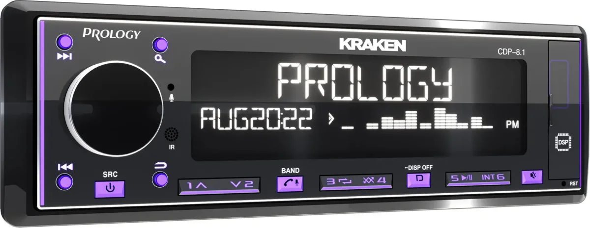 Бездисковая автомагнитола Prology CDP-8.1 Kraken