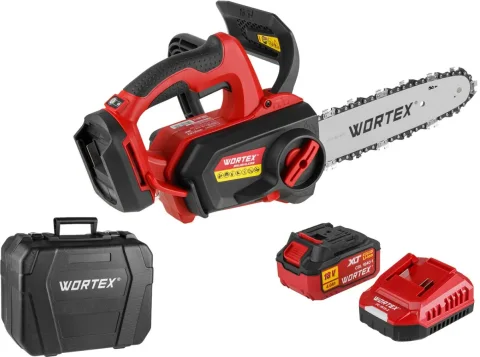 Пила цепная аккумуляторная Wortex CEC 2518-3 / 2325004 (в чемодане)