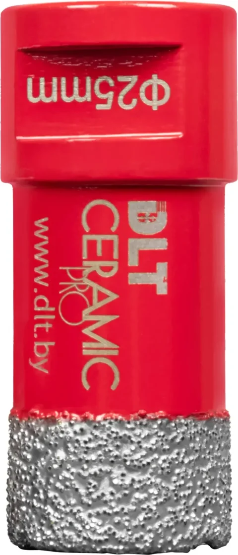 Коронка DLT Ceramic Pro Алмазная для плитки и камня 25мм / 0691